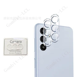 2 - Pack 3D Camera Lens Tempered Glass Back Protector Cover Film for 2PCS lens Glass (Galaxy A25 5G)