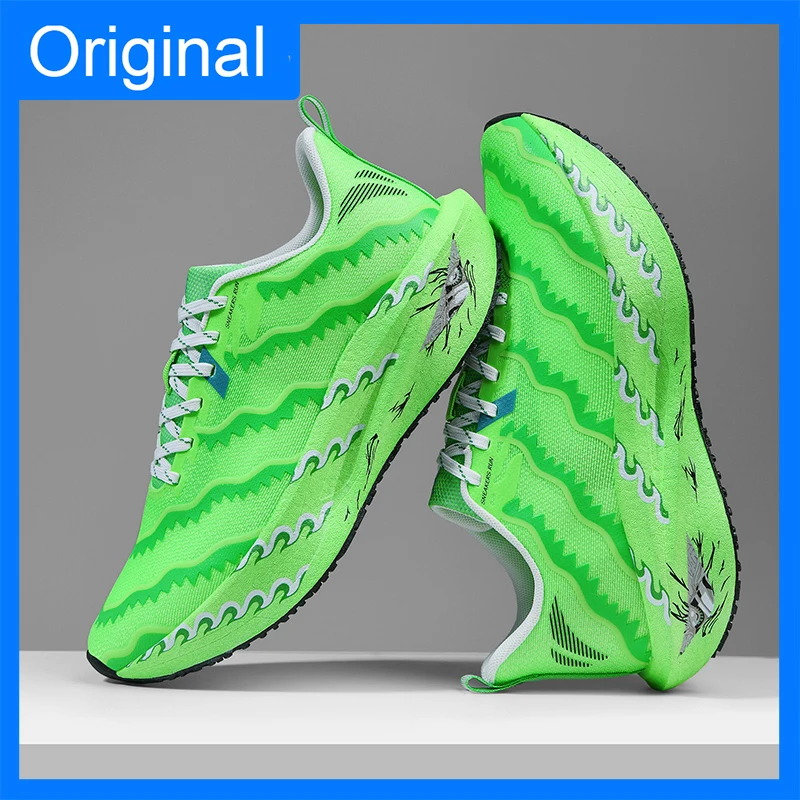 Unisex Sports Shoes Soft Sole Shock-absorbing Anti Slip Professional Running Shoes 2026 New Outdoor Lightweight Training Shoes 4
