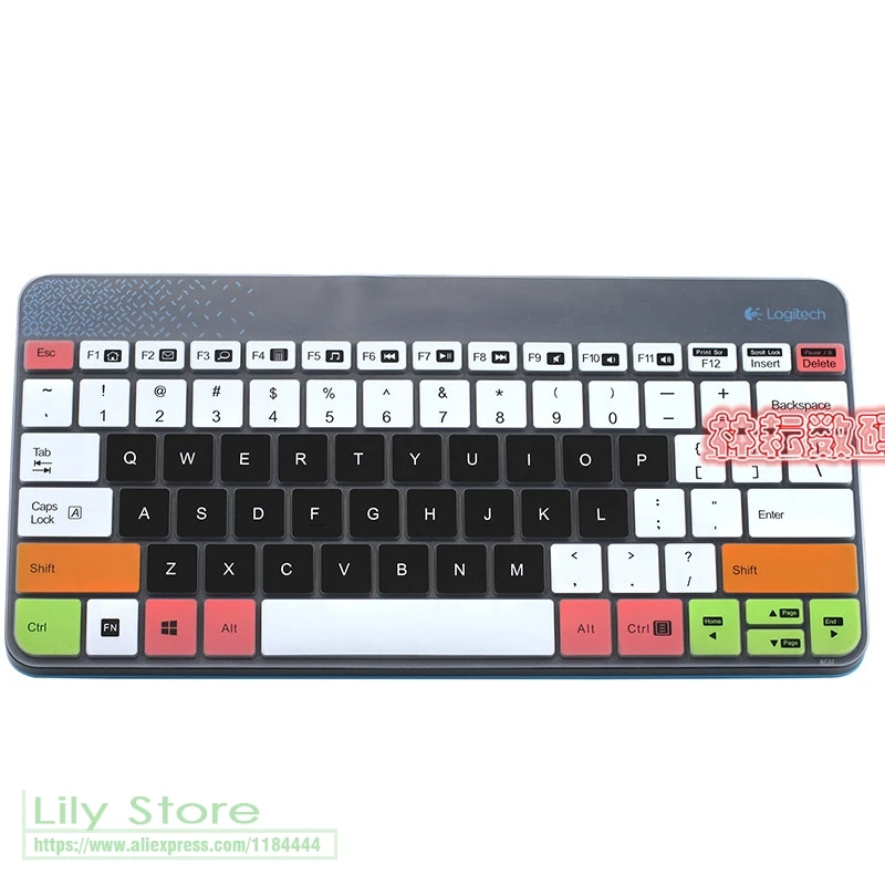 로지텍 K240 MK240 MK245 용 실리콘 나노 Mk 240 245 방진 기계식 키보드 커버 보호대