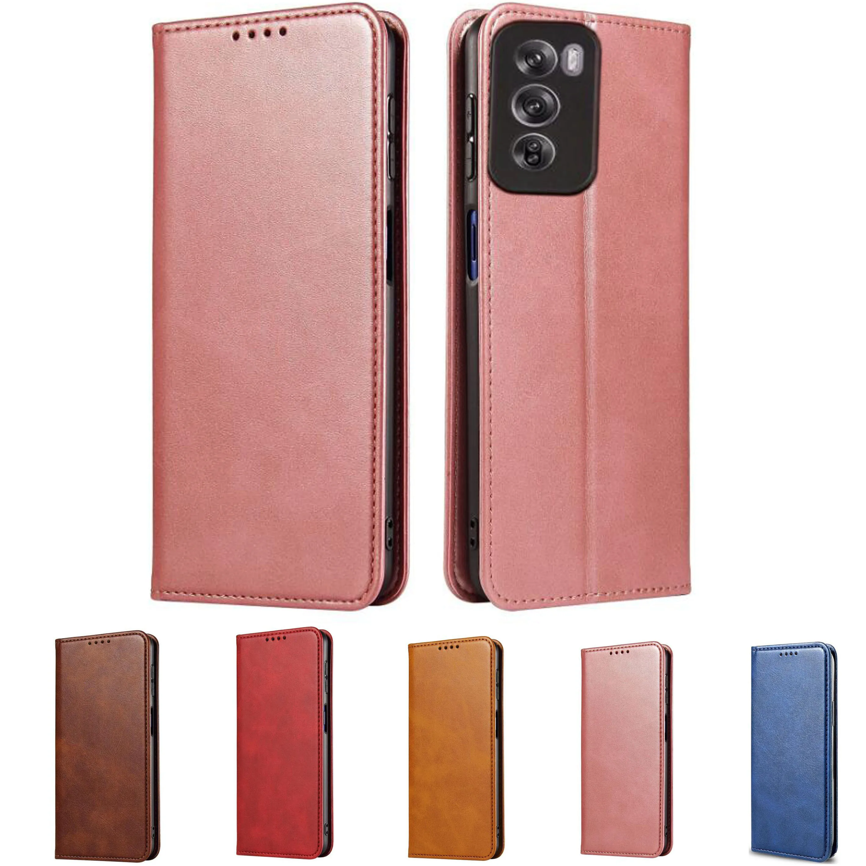 Case Flip Leather Wallet Book Cover For OPPO Reno12 Pro 6.7"