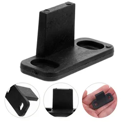 4 Pcs Door Swing Stopper Sliding Closet Track Guide Barn Sliding Closet Door Sliding Door Sliding Doors for Wardrobe Black Mount