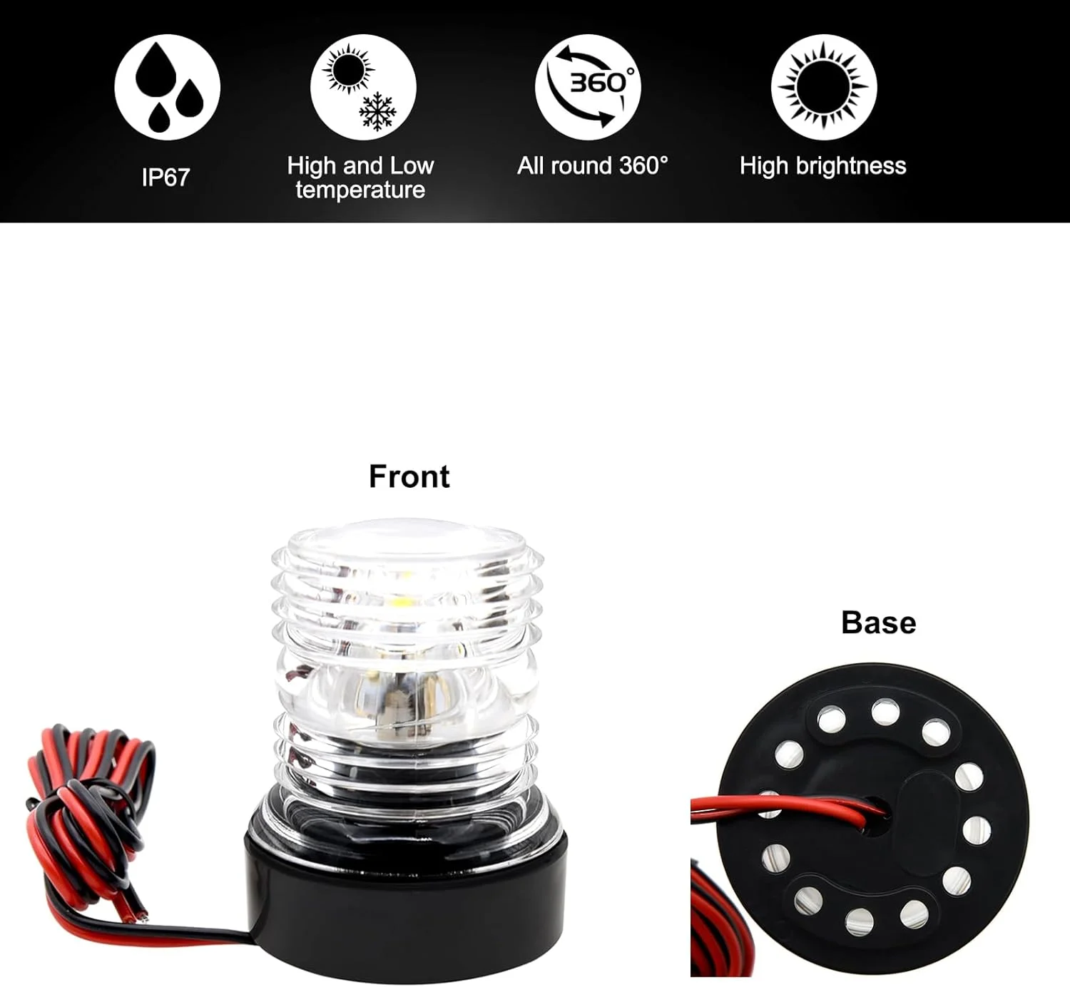 LED 360° All-Round Marine Anchor Light