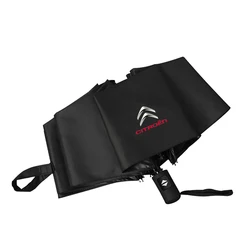 Premium Windproof Car Folding Sunshade Umbrella (For Citroen)