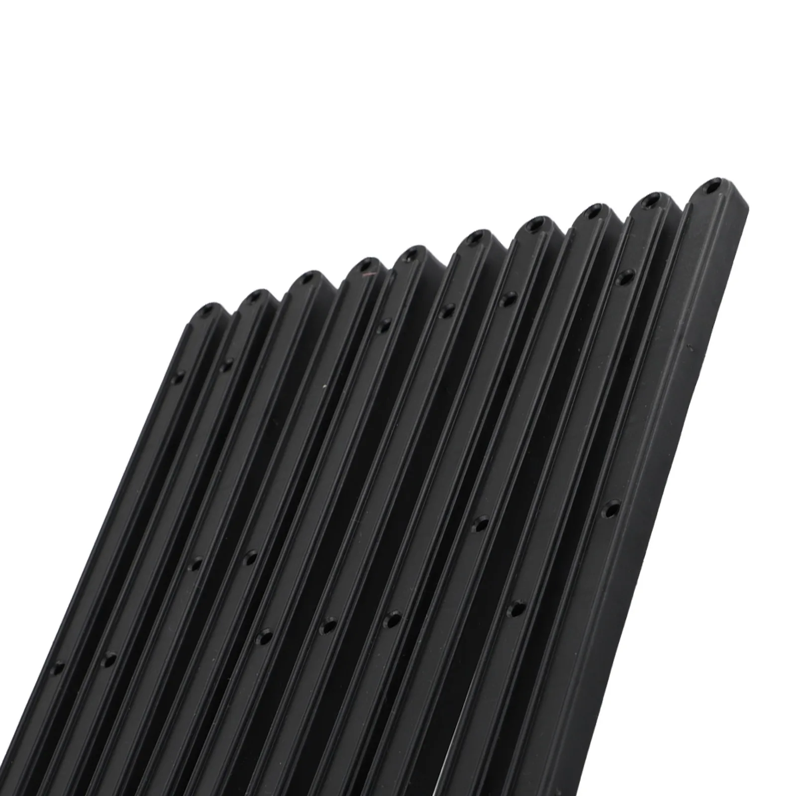 10pcs Drawer Runners 180/235/298mm Plastic Draw Rail Plastic Drawer Slides Drawers Cabinets Home Improvement Parts