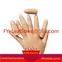 Prosthetics, artificial fingers, silicone gloves and silicone finger covers provide customized data products. 1