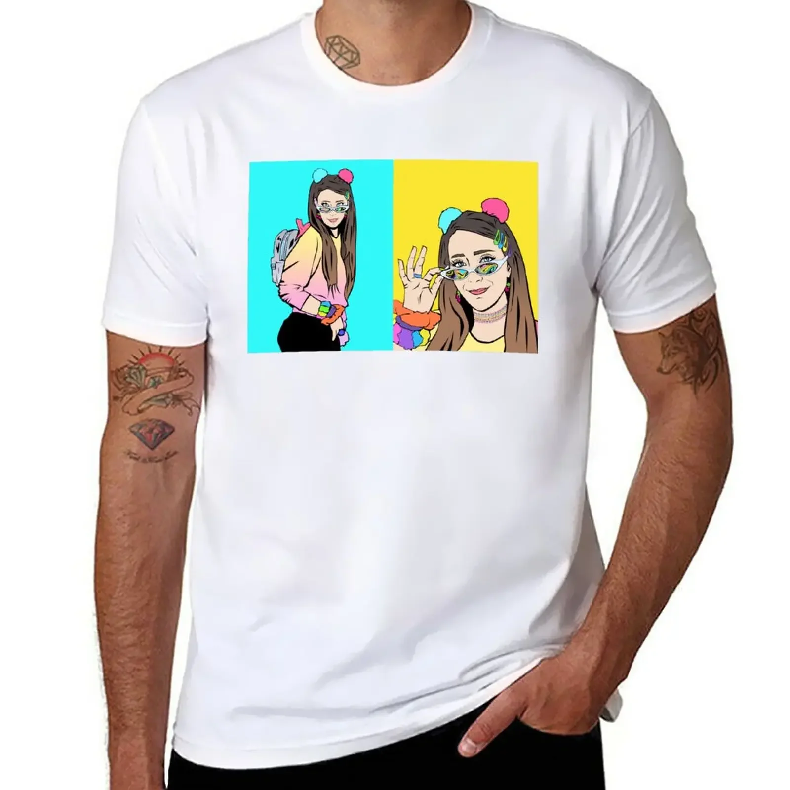 

Jenna Marbles T-Shirt graphics korean fashion mens champion t shirts