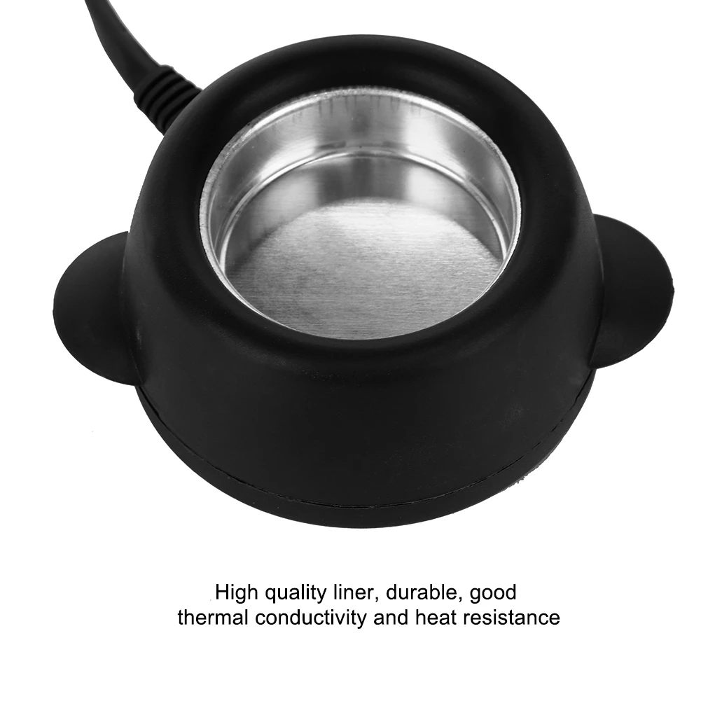 Mini Hot Glue Pot for Melting Keratin Hot Fusion Hair Extension Tools Professional Hair Extension Tools Beauty Salon EU plug