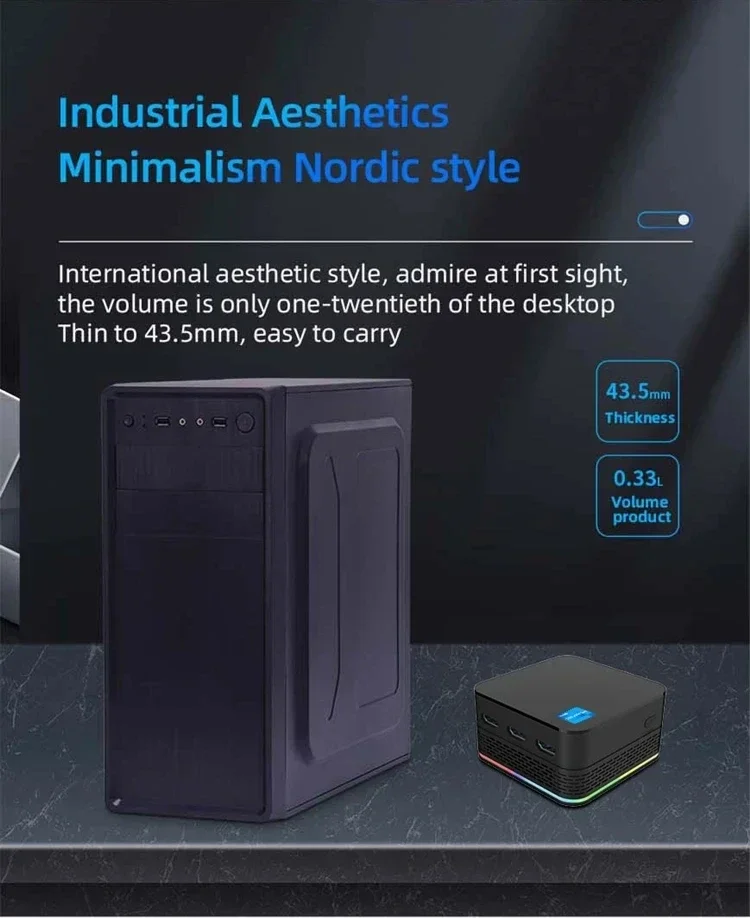 SZBOX T9 Plus Twin Lake N150 Mini PC Windows 11 Pro DDR5 16GB 512GB SSD Wifi BT RJ45*2 Desktop Office Gamer Computer 4