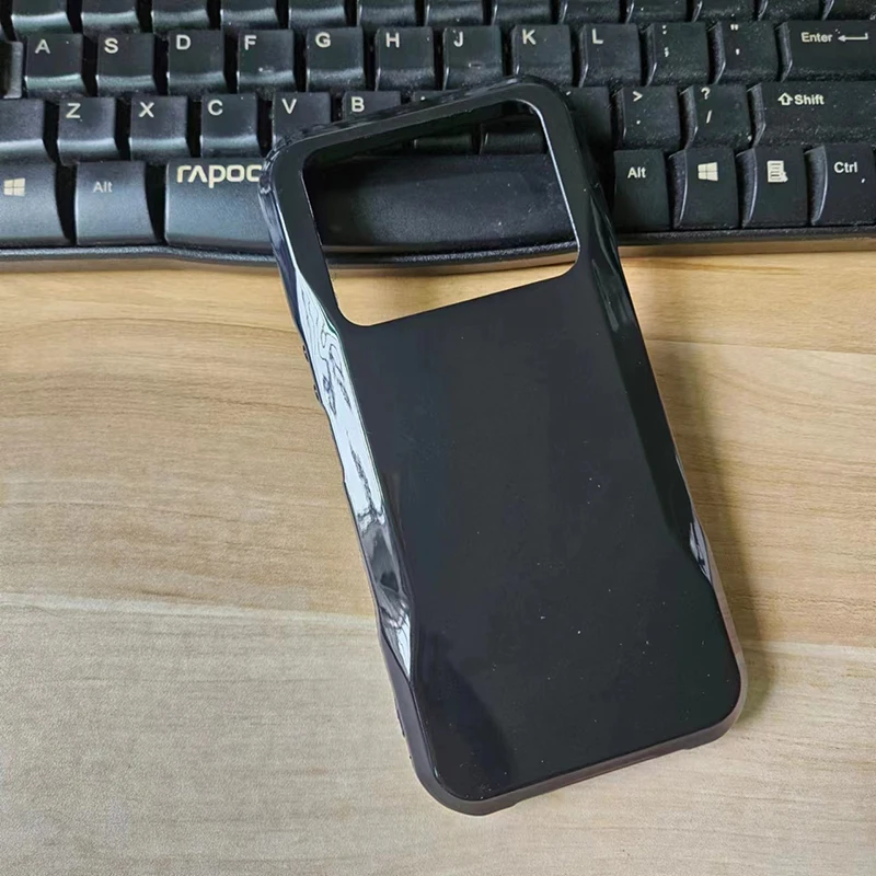 DOOGEE 두기 V20 프로용 소프트 TPU 휴대폰 케이스, 블랙 투명 커버, 쉘 실리콘 보호 코크