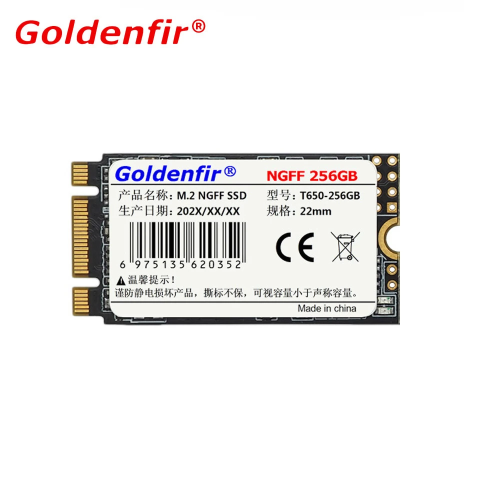 internal solid state drives Goldenfir NGFF Internal SSD 128GB 256GB 512GB 1TB M.2 SATA 2242 Solid State Drive ssd internal hard disk