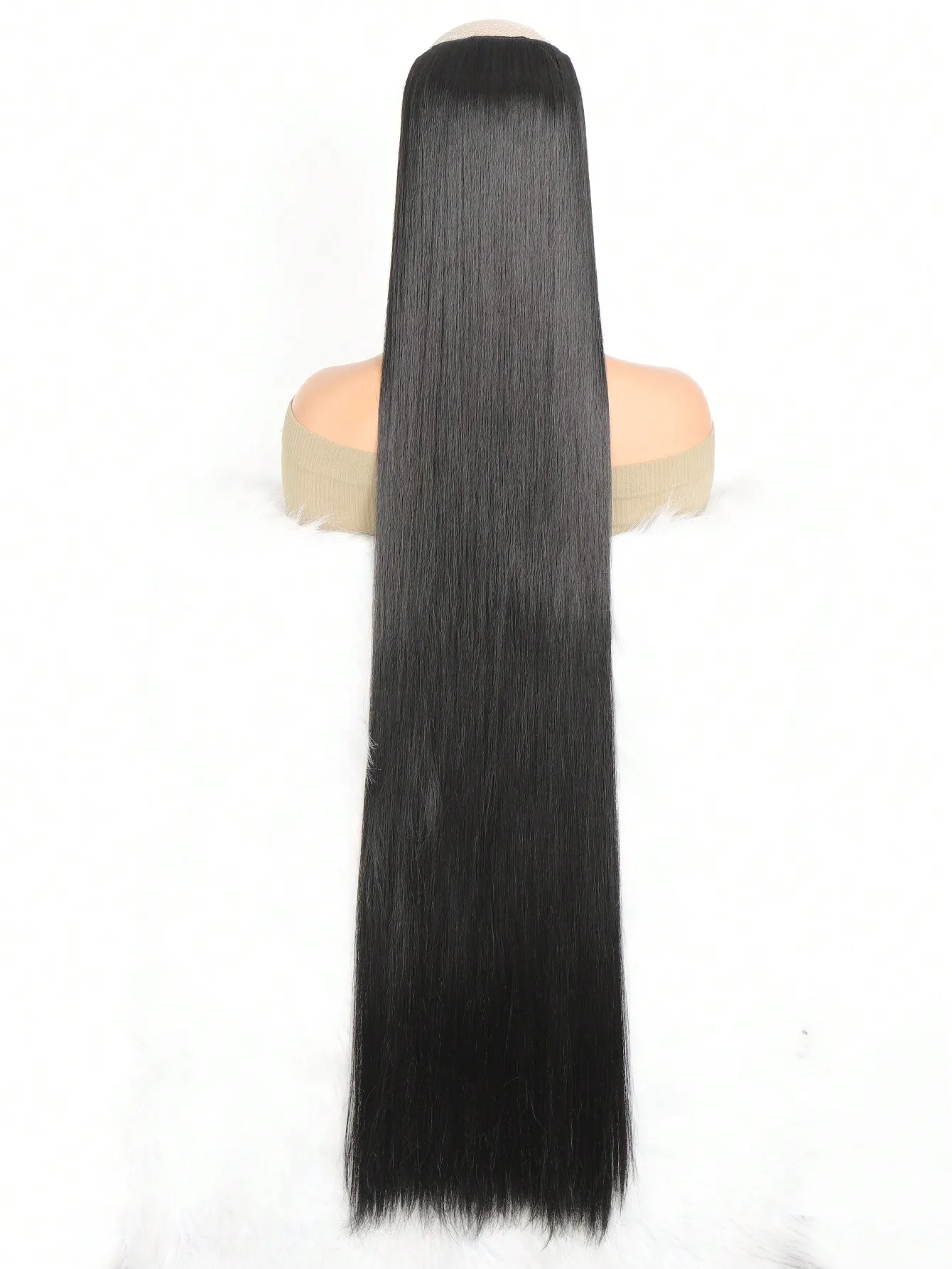 100cm Synthetic Clip-In Hair Extension 3
