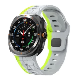 Sports Silicone Strap for Smartwatch - Ultra Durable and Comfortable Bracelet Band (Grey Green)