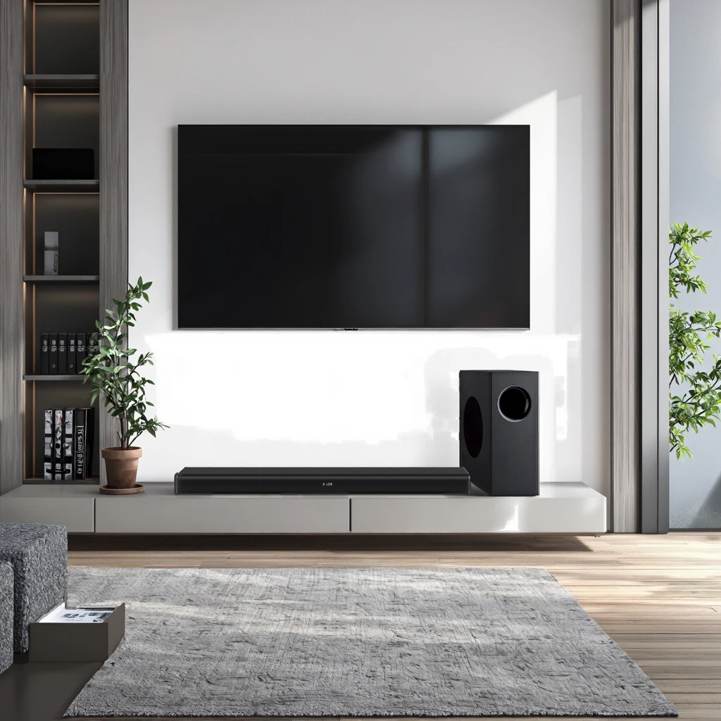 2.1 고음질 사운드바, HDMI ARC 및 리모컨, 3D 서라운드 사운드 및 DSP, 풀레인지 서브우퍼 출시 예정