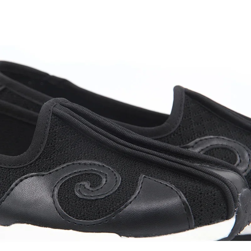 Kung fu Shoes Tai chi Wing Chun Chinese Traditional Martial arts Sports Sneakers Wudang Taoist manual cotten fabric breathable