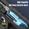 Children Electric Burst Water Gun Summer Outdoor Pool Garden Fight Games Kids High Pressure Automatic Absorb Water Watergun Toys 5