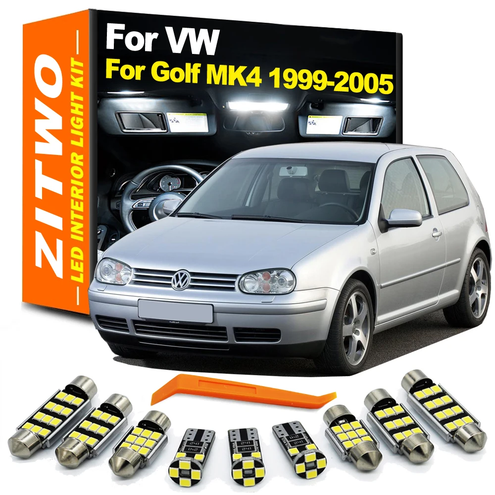 Volkswagen Golf IV 99-03 Kit de post-équipement d'éclairage Bi-LED pou