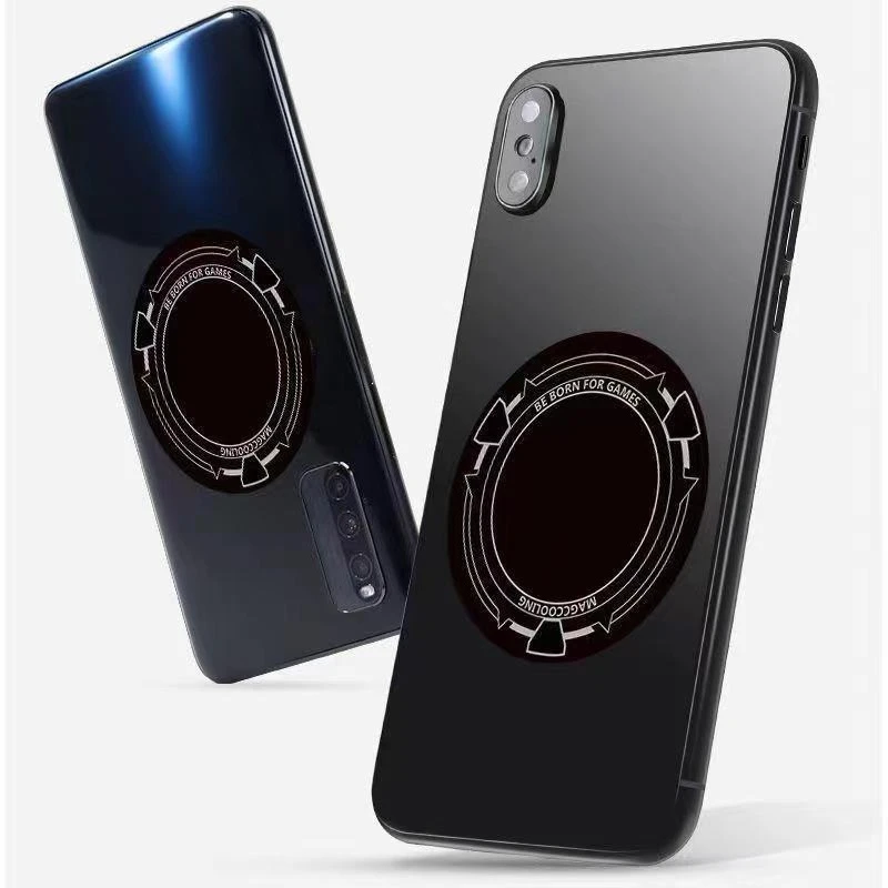 2pcs 60/90mm Metal Plate Ring for Magsafe Magnetic Car IPad Holder Radiator Iron Sheet Sticker for IPhone Xiaomi IPad/Tablet PC