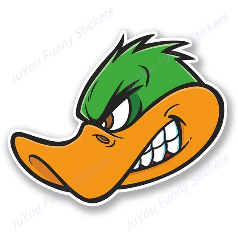 FUYOOHI Funny Stickers Exterior Accessories Duck Vinyl Sticker Decal Laptop Car Motorbike Bird Decal Window Tank Car Decoration high quality stainless steel car window decoration strip trim sticker cover fit for hyundai tucson 2015 2016