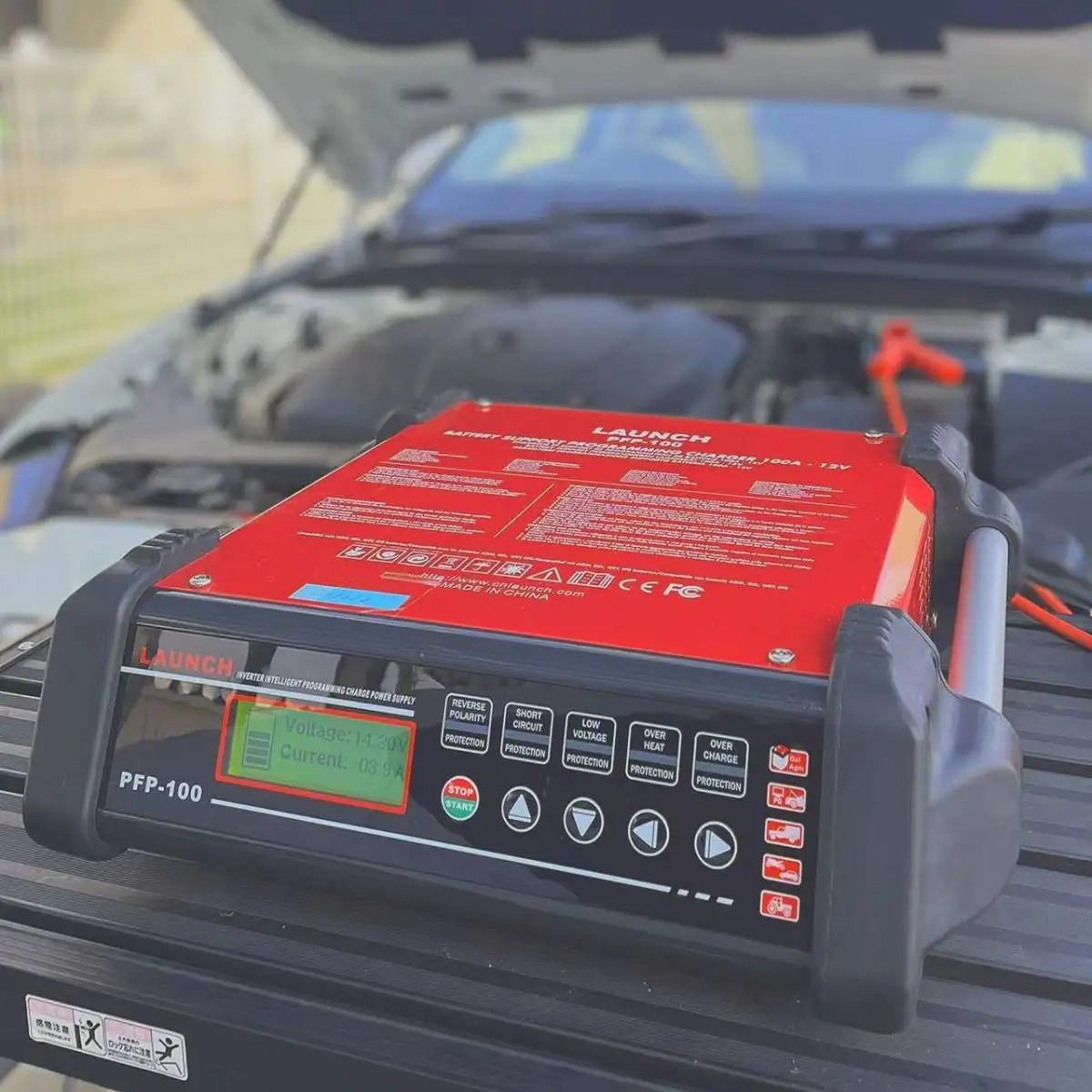 

Free shipping Launch PFP-100 Auto Voltage Stabilizer Vehicle ECU programming
