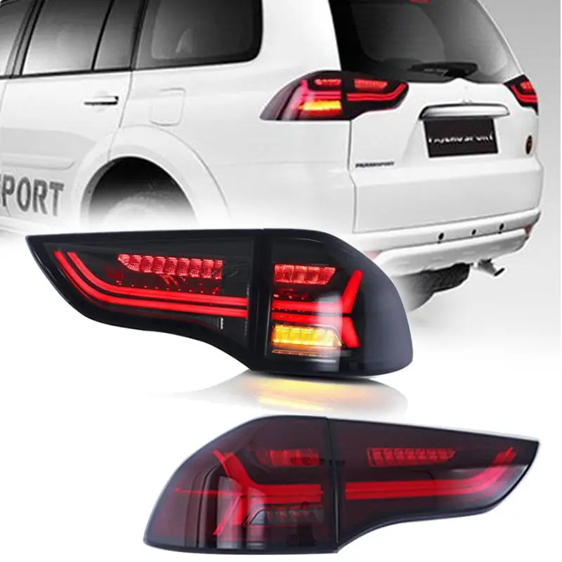 

2 шт., Автомобильные светодиодные задние фонари для Mitsubishi Montero Sport Pajero 2011 -2015