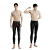 AMORESY-Ares Series Nude Men's Leggings, Basketball, Football, Breathable, High Brightness, Tight Elastic Fitness Pants 1