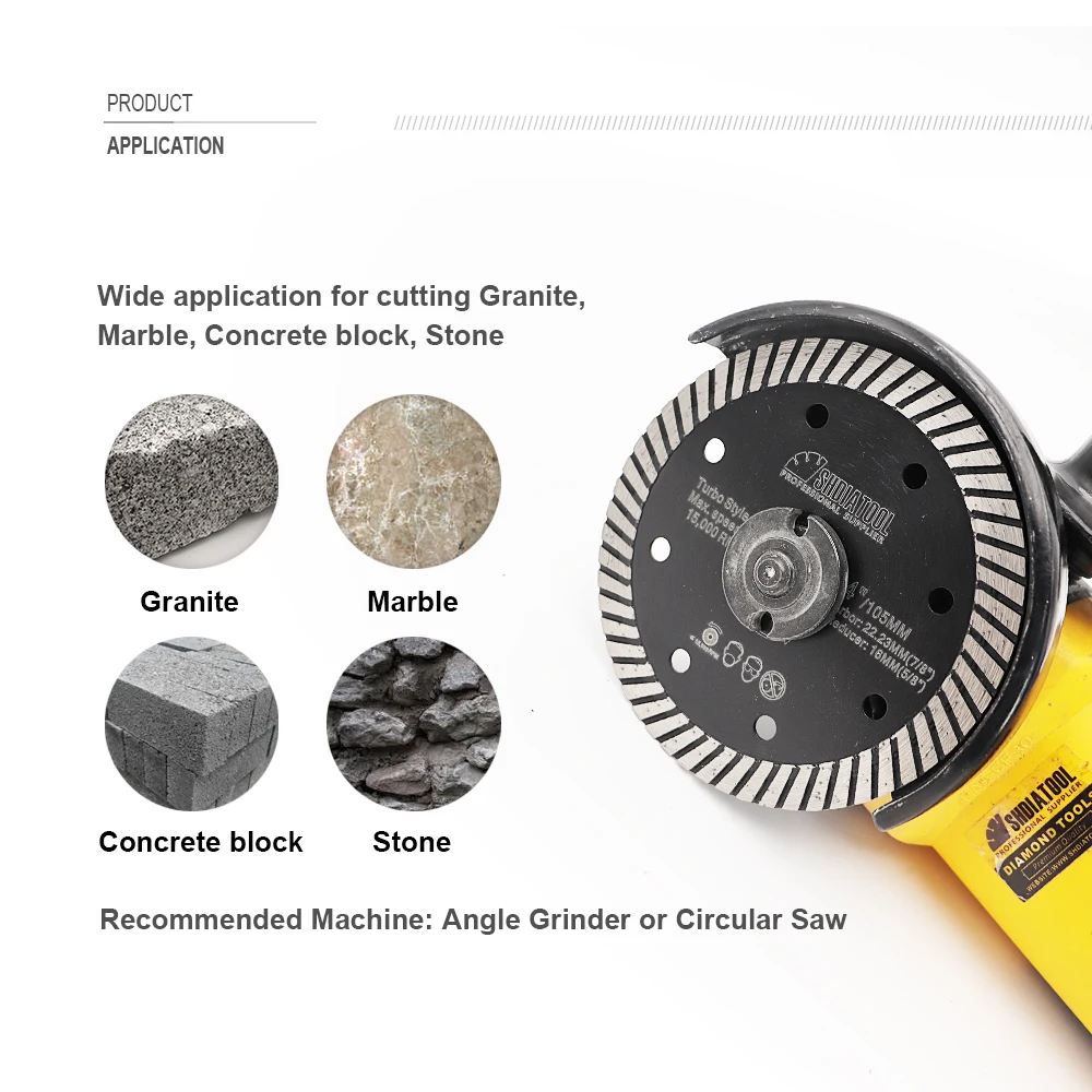 SHDIATOOL Disque à Tronçonner Diamant 230mm Avec Maillé Turbo