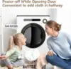 Clothes Dryer 1.6 cu.ft, 110V 970W Compact Laundry Dryers, Front Load Dryers Machine with Stainless Steel Tub, ABS Control Panel 6