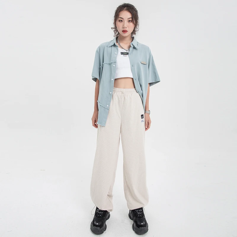 

Autumn Winter Women Casual Sweatpants Y2k Baggy Trousers 2023 Streetwear Ladies Korean Style Straight Leg Jogging Pants Vintage