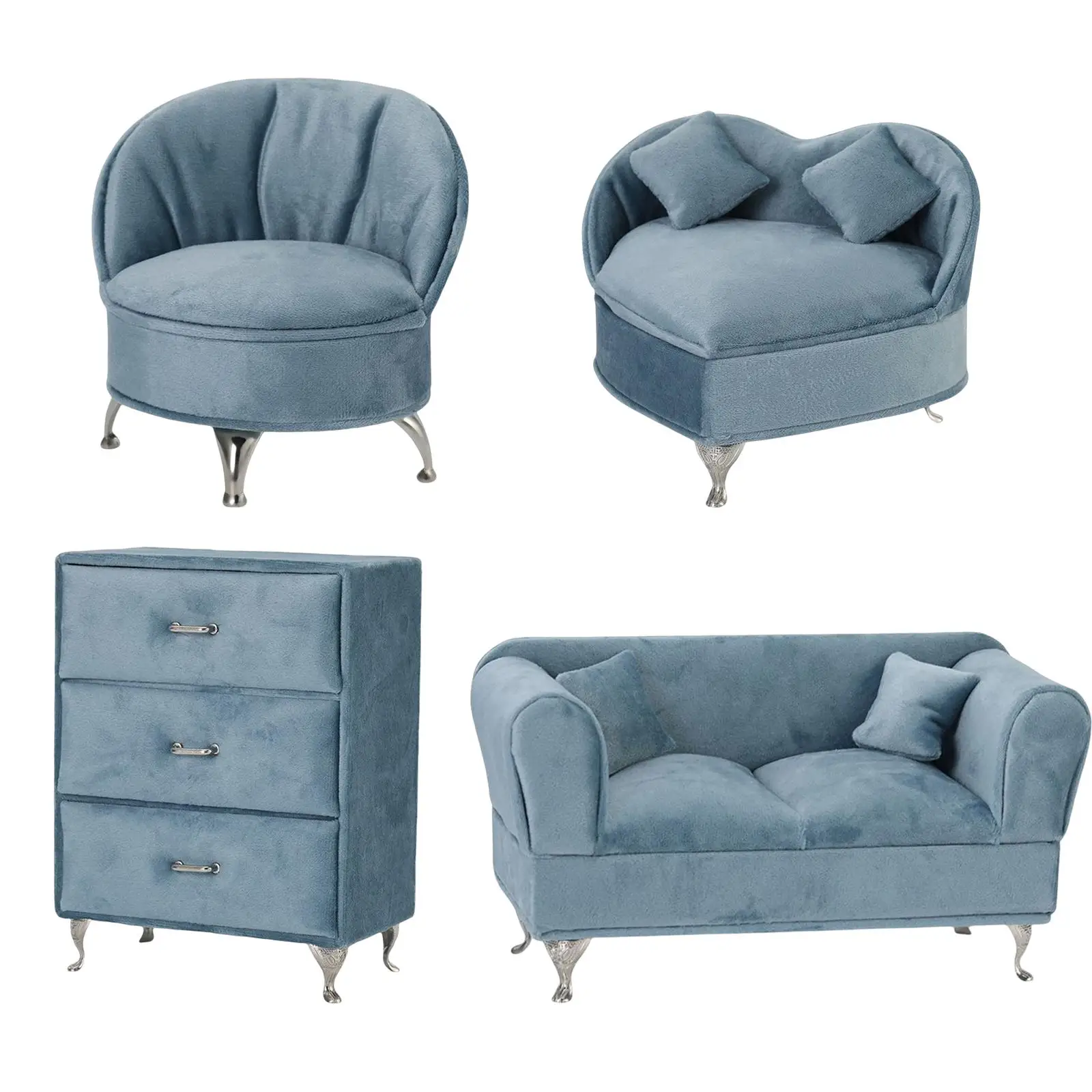 

Portable Jewelry Box Organizer, Soft Lined Dustproof Flannel Gift Mini Holder Case, for Ear Studs Necklaces Rings Girls Dresser