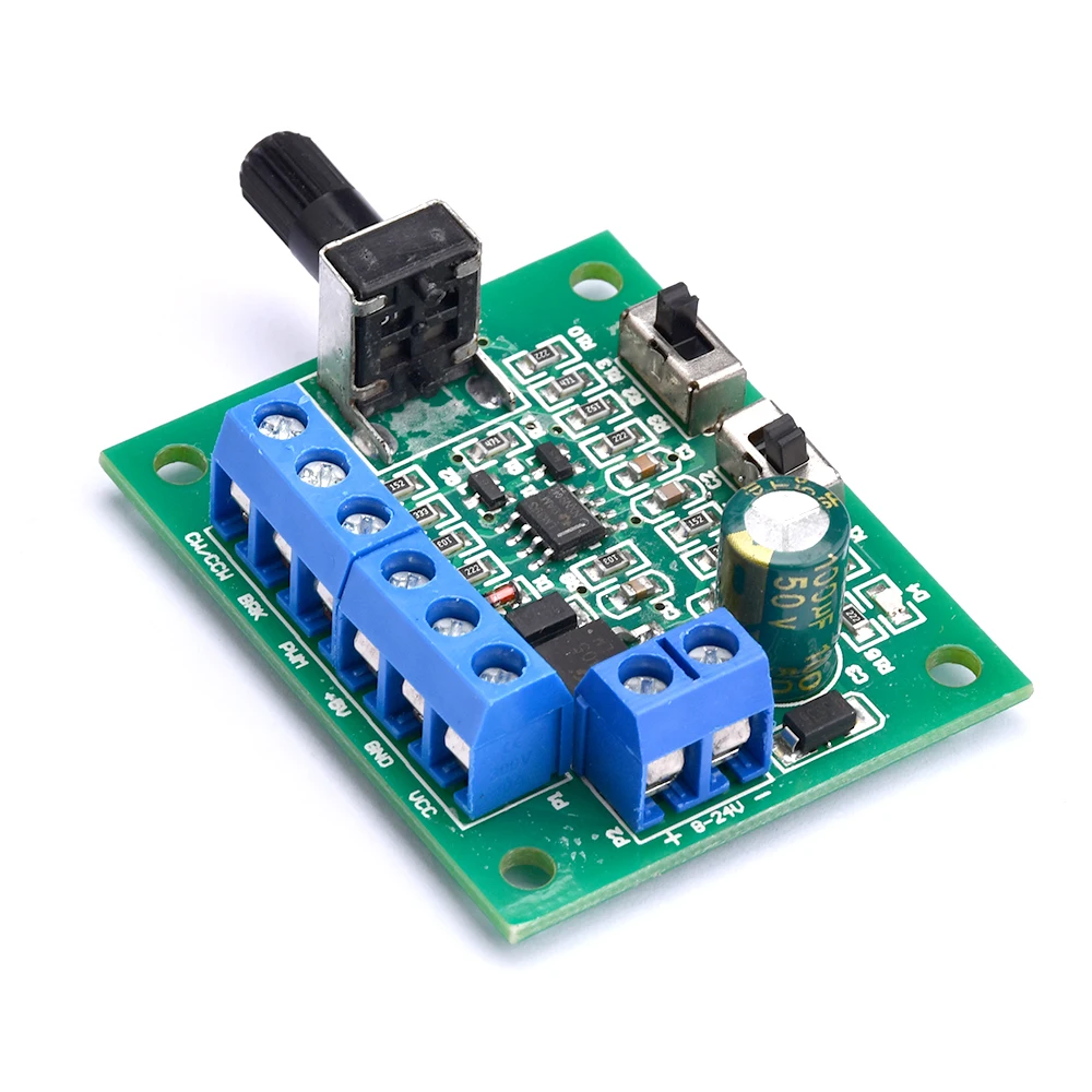 DC 8V-24V Multifunction PWM BLDC Brushless Motor Start / Stop CW /CCW Speed Controller Module Board