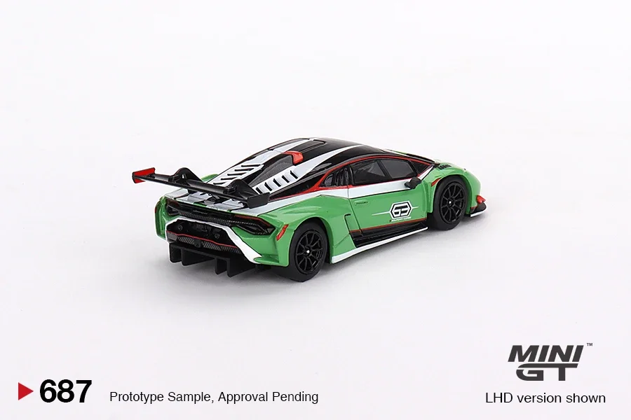 ミニカー MINI GT Lamborghini Huracan GT3 EVO 18 ミニカー MINI GT Lamborghini Huracan GT3 EVO 18 Mini GT