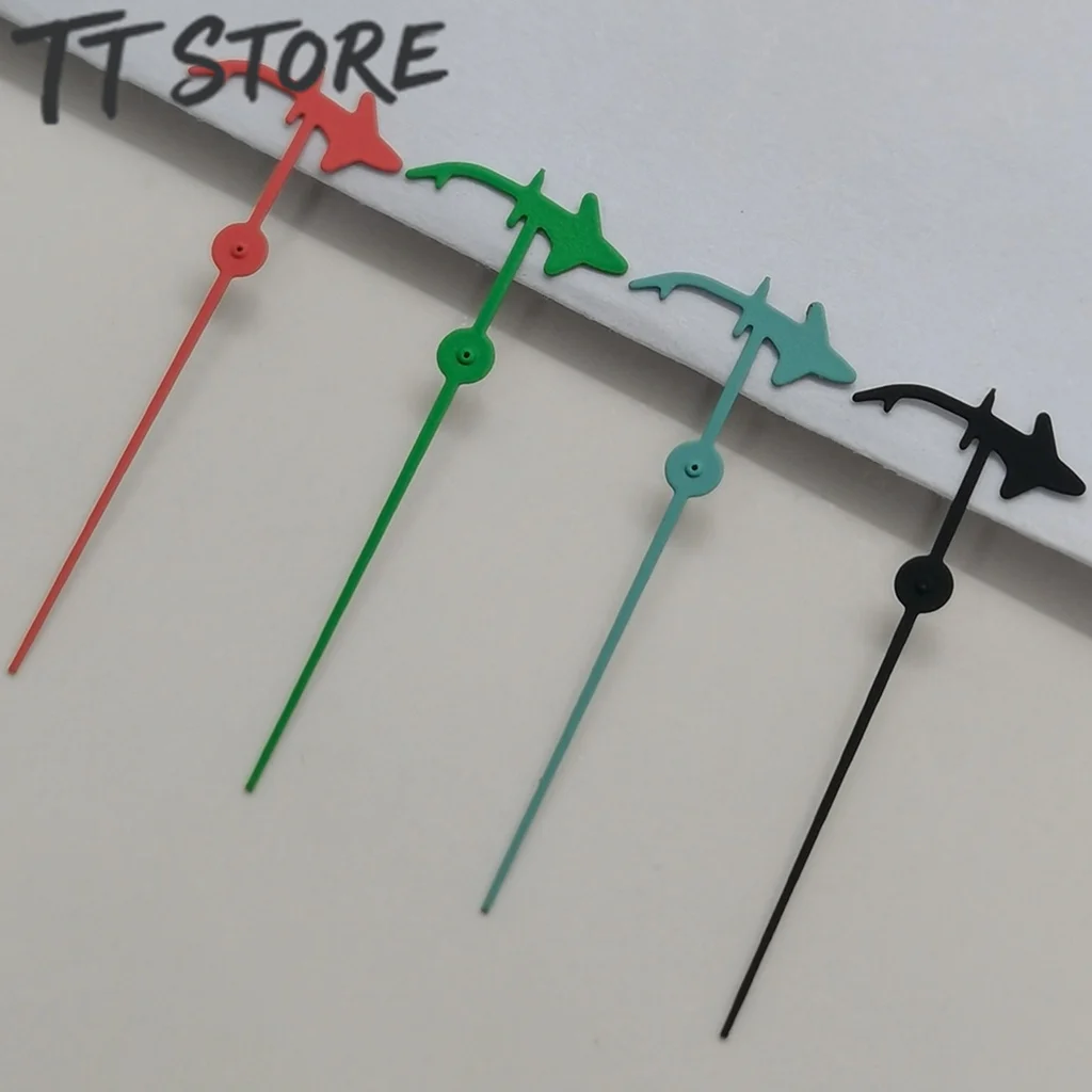 Shark Themed Multi-Color Second Hands - 12.5mm Movement Replacement Parts