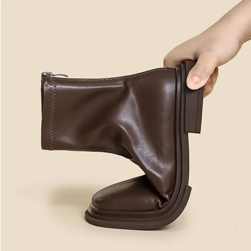 New Women Ankle Boots Stretch Skinny Boots Woman Fashion Chelsea Boots High Quality Ladies Shoes Modern Boots Autumn Winter