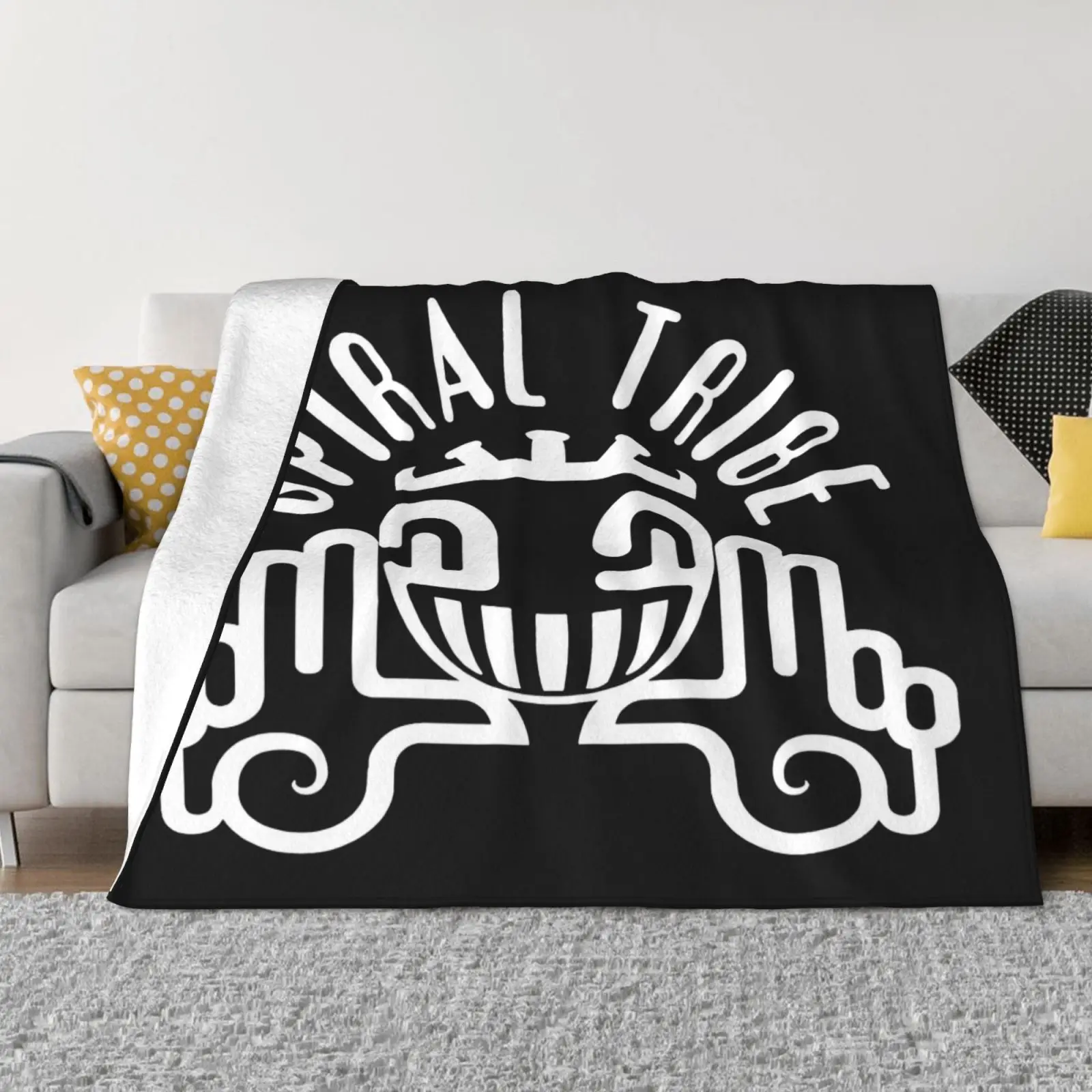 New Spiral Tribe Sp23 Free Tekno Warmer Beach Thick Anime Coperta Copriletto