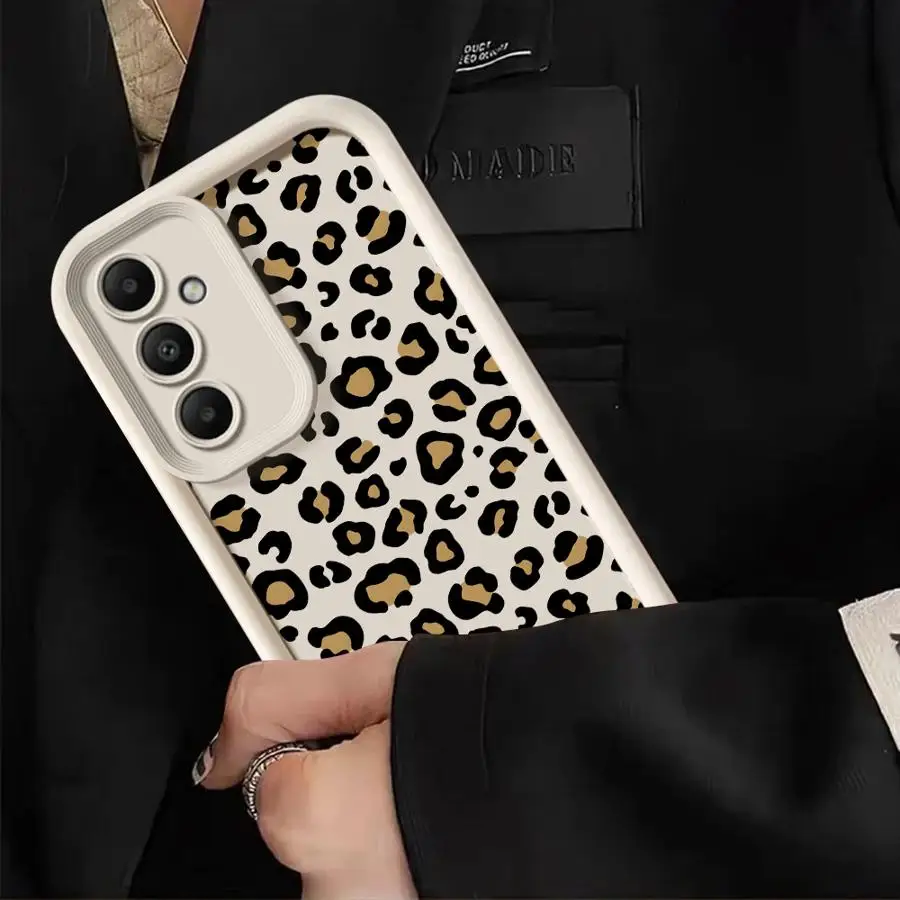 Leopard Print Art Phone Cover Case