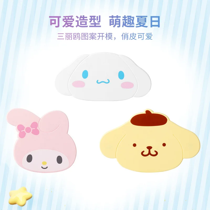 

cute Sanrio series cinnamoroll melody pompompurin ice lattice mould milk cola water ice box Handmade ice-making accessories gift