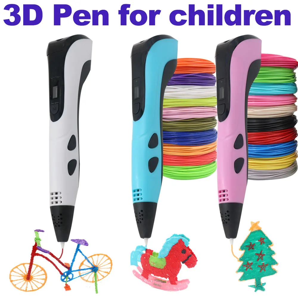 3D Pen for Kid's,3D Printing Pen with LCD Display,with Power