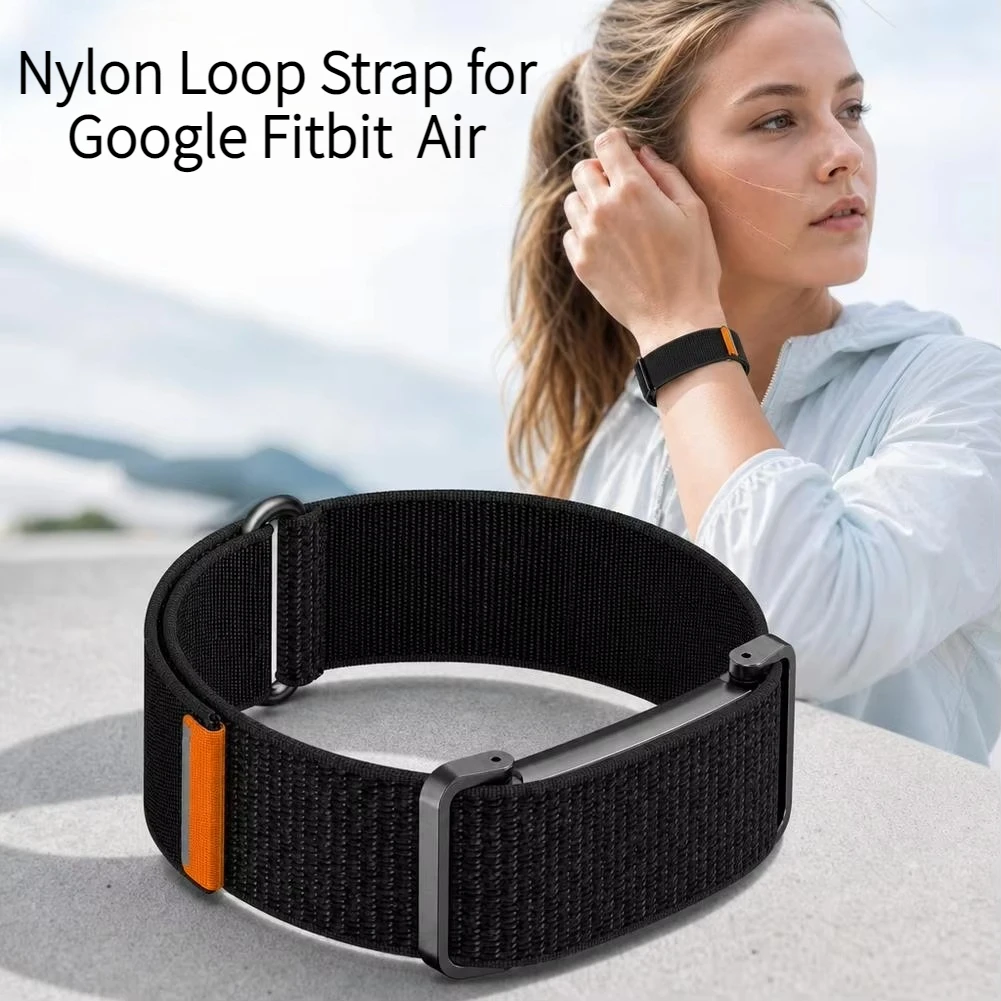 Breathable Nylon Loop Sport Strap - Adjustable Smart Band Wristband Accessory