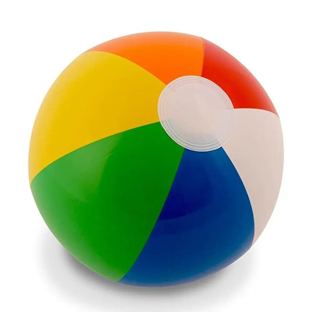 2Pcs 30cm Inflatable Beach Ball PVC Summer Swimming Water Game Fun Toys