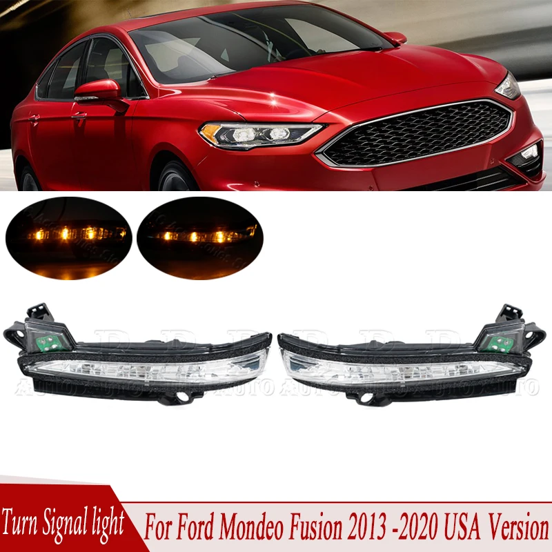 💡 Espejo Retrovisor Derecho Con LED Intermitente Para Ford Mondeo 2013-2020 – Estilo Y Seguridad