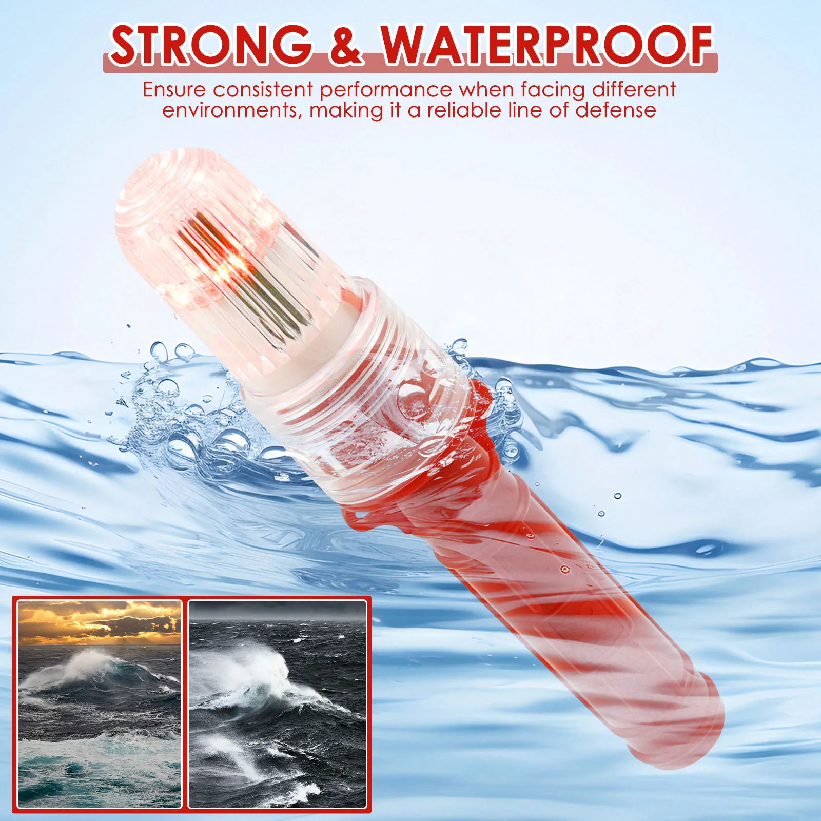 Marine Flares LED Warning Lights for Boats and Yachts