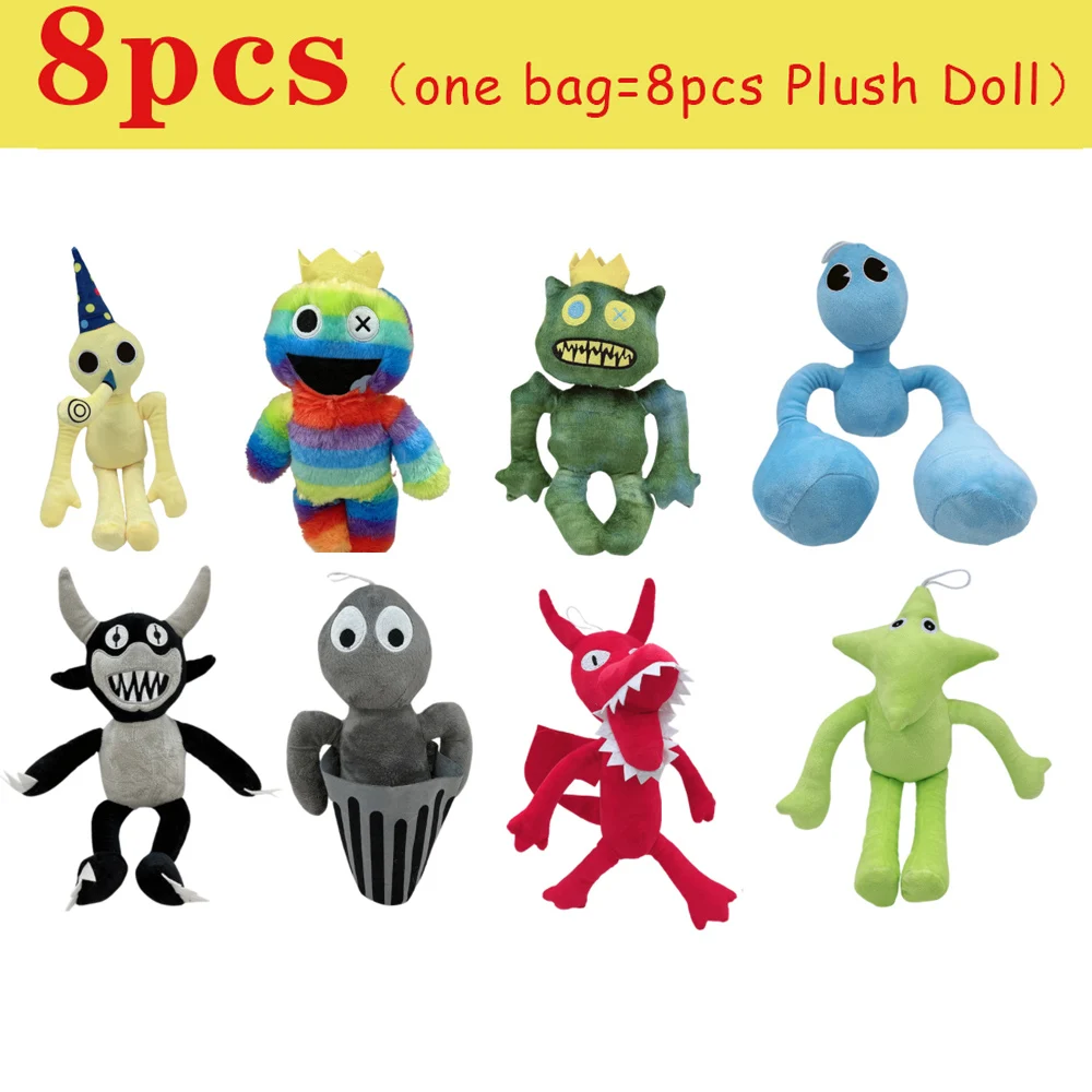 Wholesale Spot Rainbow Friends Chapter Two Rainbow Friends Two Little Doll  Plush Toys - China Roblox Rainbow Friends and Monster Plush price