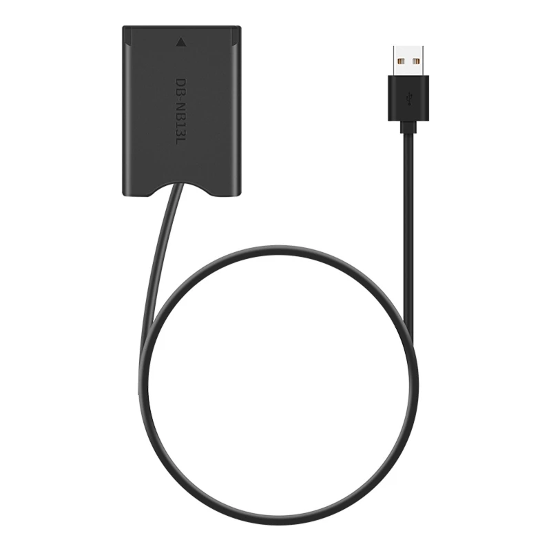 USB Cable 4.2V 2A Cable + DR-110 Nb13l for DC Coupler for Fake G7x Mark Ii G1x G7x G5x