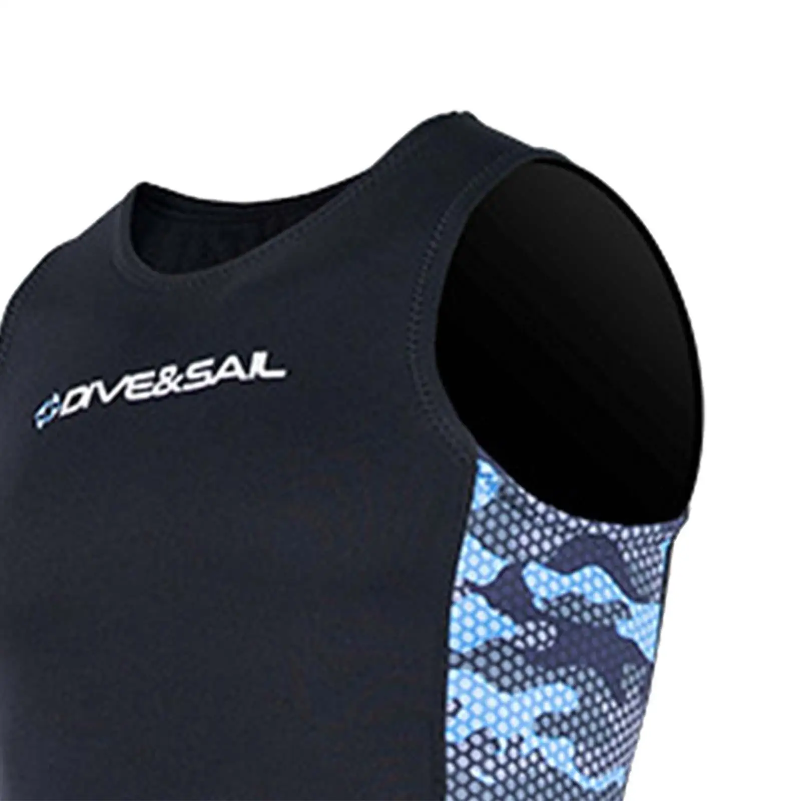 Wetsuit Vest, Diving Tops, Water Sports, 2mm Neoprene Swimsuit, Sleeveless Diving Vest, Swimming Vest Jacket