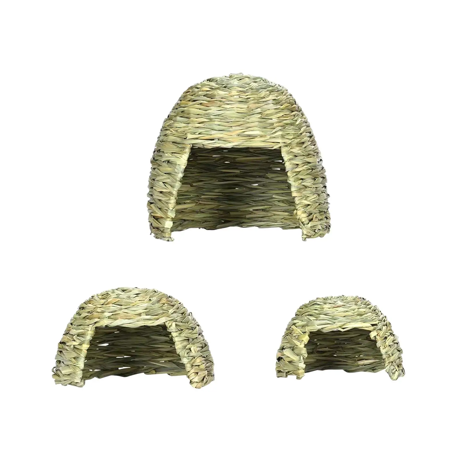 숨겨진 오두막 장난감 편안한 극장 편안한  숨어있는 오두막 흰 족제비 작은 동..