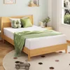 6-inch children's double memory sponge mattress with cooling green tea gel, medium hardness support to relieve pressure 1