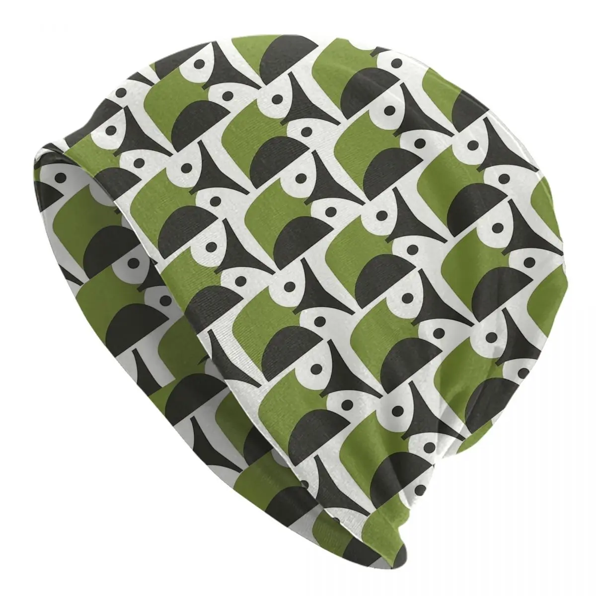 

Orla Kiely Cute Owl Skullies Beanies Hat Vintage Men Women Outdoor Caps Warm Thermal Elastic Bonnet Knitted Hat