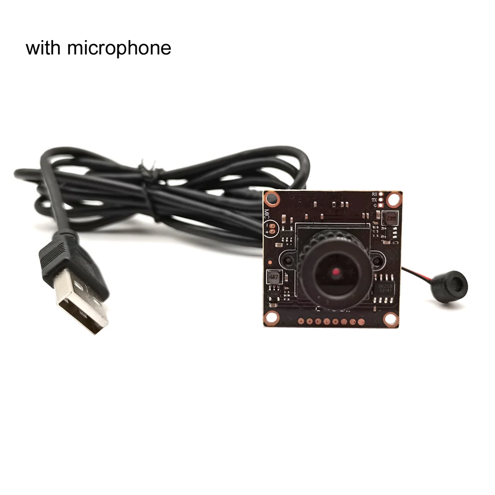 with microphone