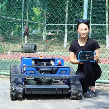Tosaerba semovente telecomandato da 550 mm per robot di manutenzione esterna di piccoli giardini domestici