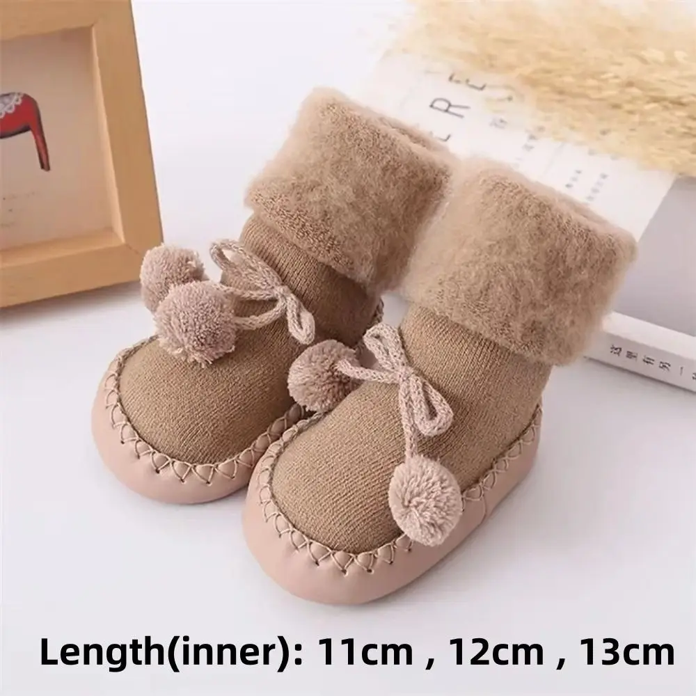 New Thick Warm Floor Toddler Socks Casual Newborn Shoes Slipper Soft Comfortable Anti-Slip Socks Infant Girls Boys